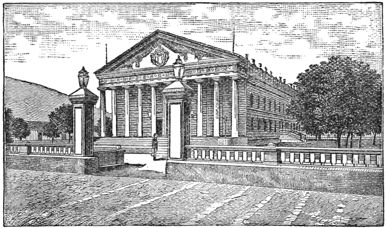 The National Theatre, Guatemala.  Knowns a Teatro Colon it was destroyed in 1917-1918 by the earthquakes that leveled Guatemala City.