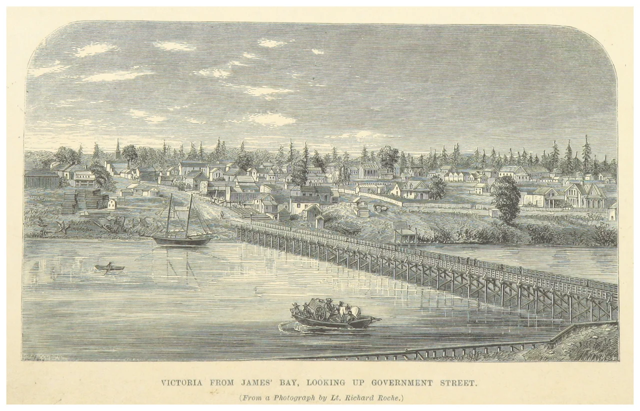 Page of 10 of Travels in British Columbia, with the narrative of a yacht voyage round Vancouver's Island