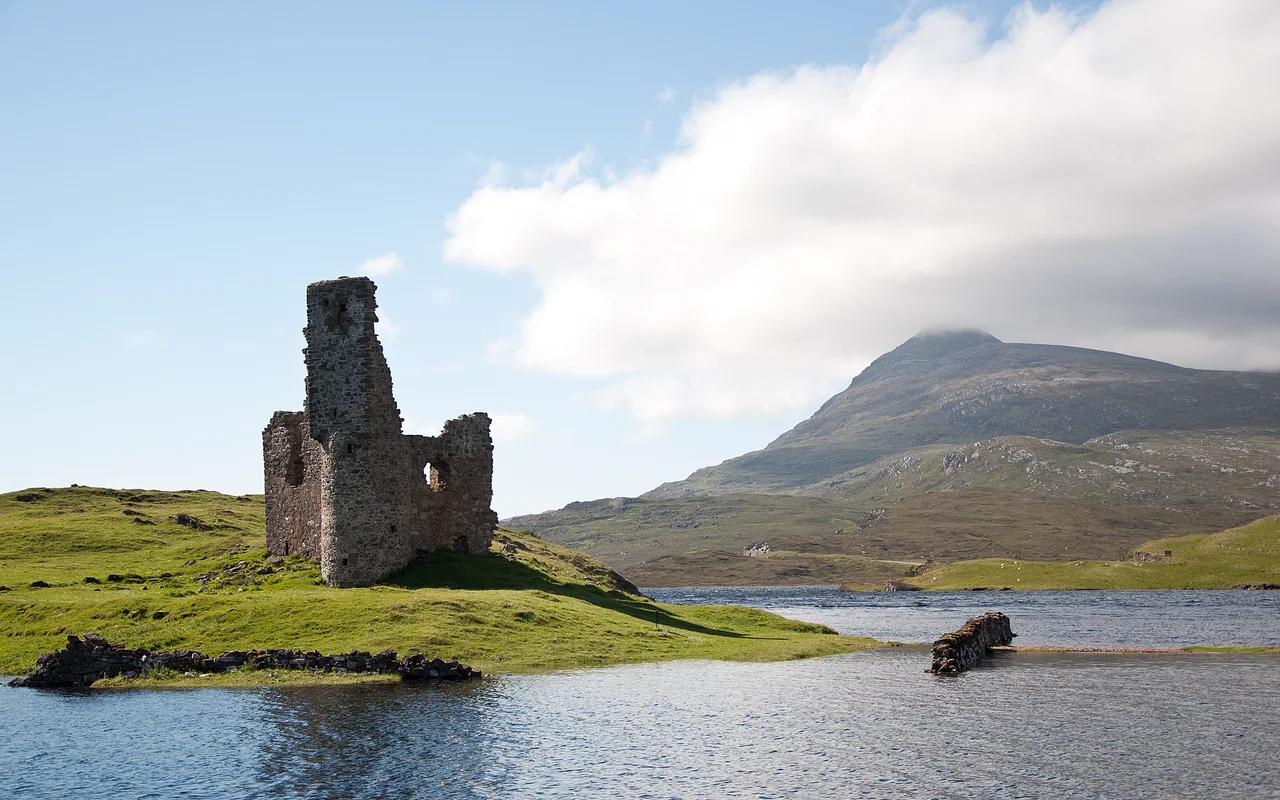 Ardvreck Castle, Sutherland, Schotland
