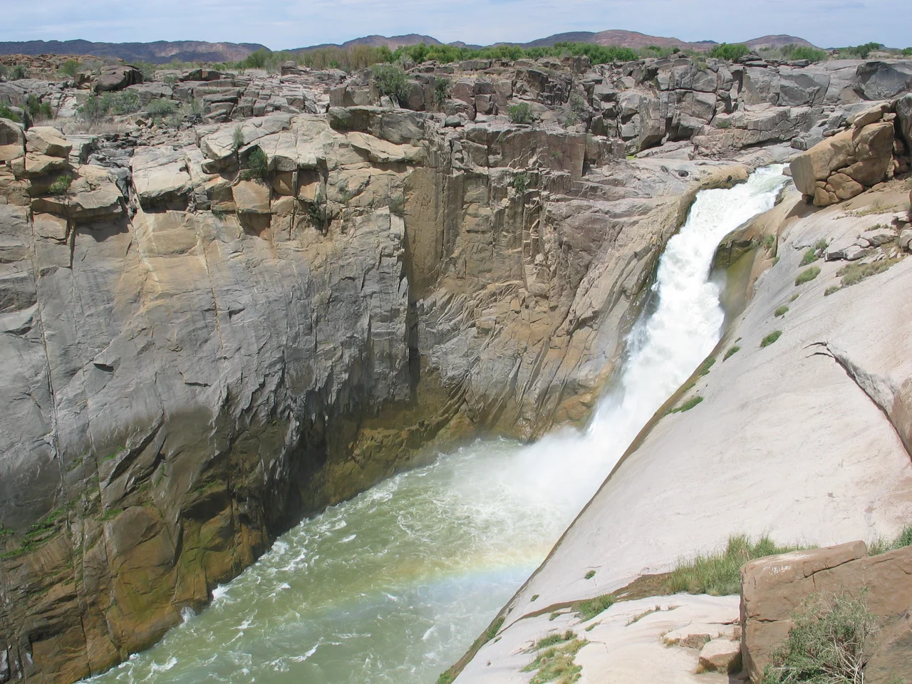 Augrabie Falls in South Africa 2005