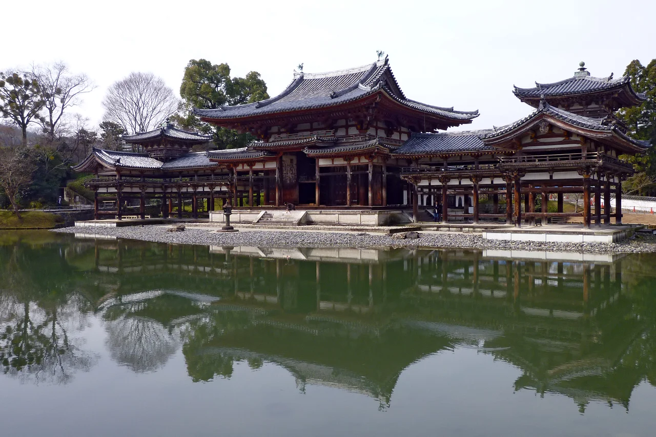 Byōdō-in Phoenix Hall, Uji, Kyoto prefecture, Japan, 1059.